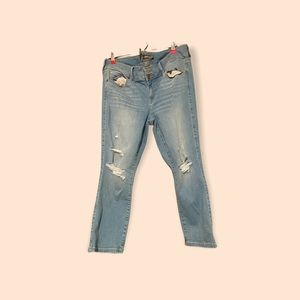 Torrid crop jeggings